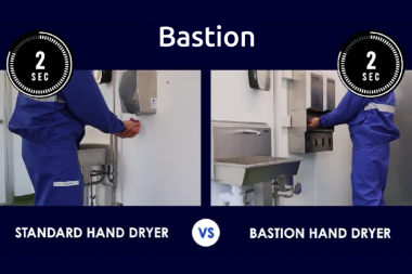 Supporting image for Bastion Hand Dryer Comparison Video