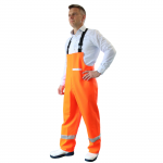 WashGuard Orange Bib & Brace