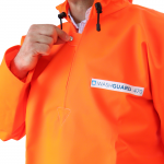 WashGuard Orange Smock Popper