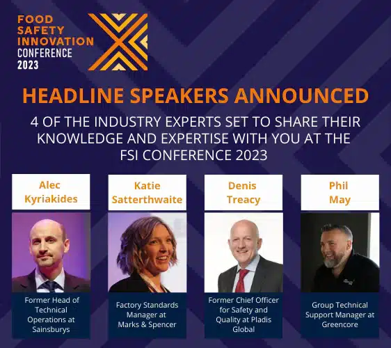 FSI - Food Safety Innovations Conference Speakers 2023